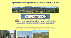 Desktop Screenshot of francelanguedoc.infosaintchinian.com